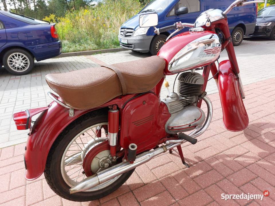 Jawa 125 1959 lubuskie Zielona Góra