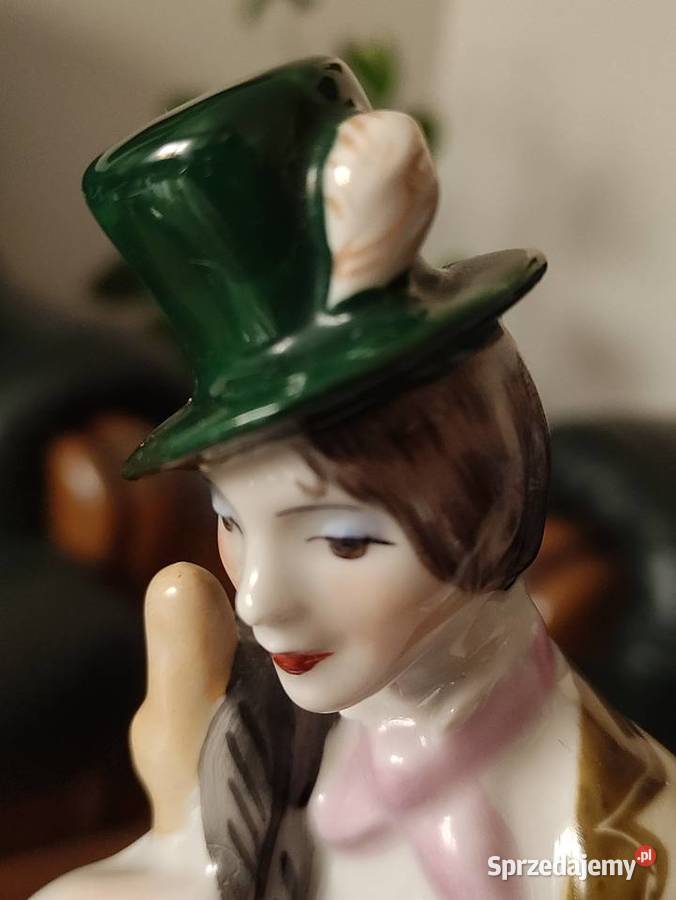 Figurka porcelanowa Pasterka i kominiarczyk