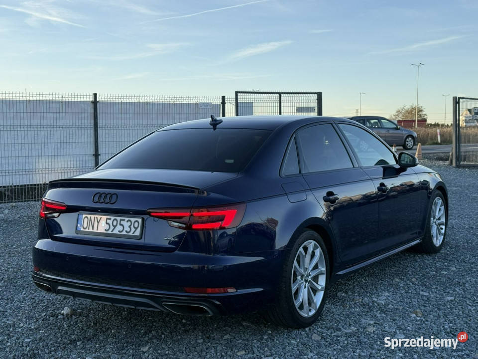 Audi A4 20 16V TFSI 252 4x4 2019r SLine navi Wojkowice