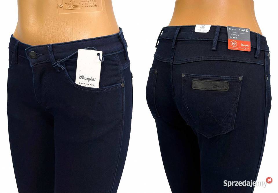 Spodnie damskie Wrangler Corynn Rincewash W26 Odzież damska Pisz