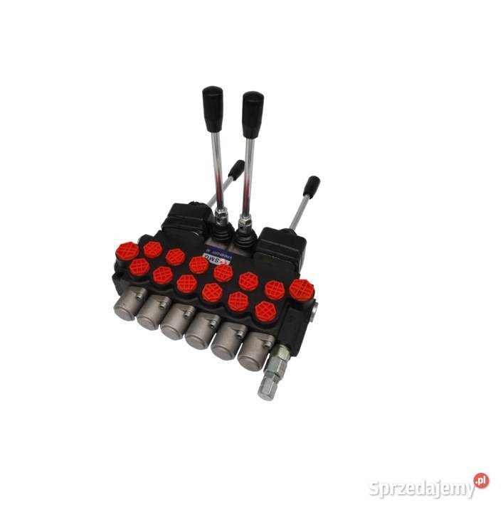 Rozdzielacz Hydrauliczny 6 SEK 40L Z JOYSTICKAMI Solec Kujawski