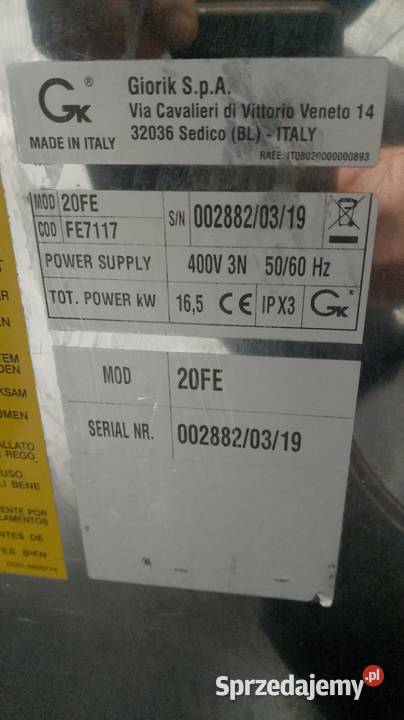 FRYTOWNICA 1KOM JEZDNA GIORIK 20FE