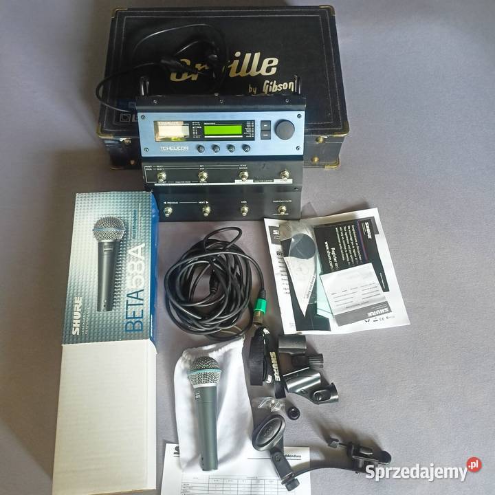 Zestaw TC HELICON VOICE LIVE 1 mikrofon SHURE