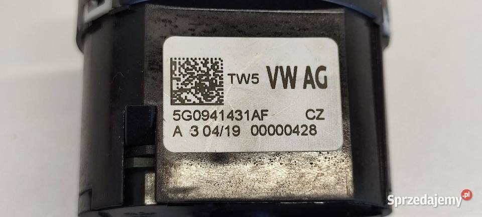 SEAT ARONA PRZEŁĄCZNIK ŚWIATEŁ 5G0941431AF osobowe dolnośląskie sprzedam