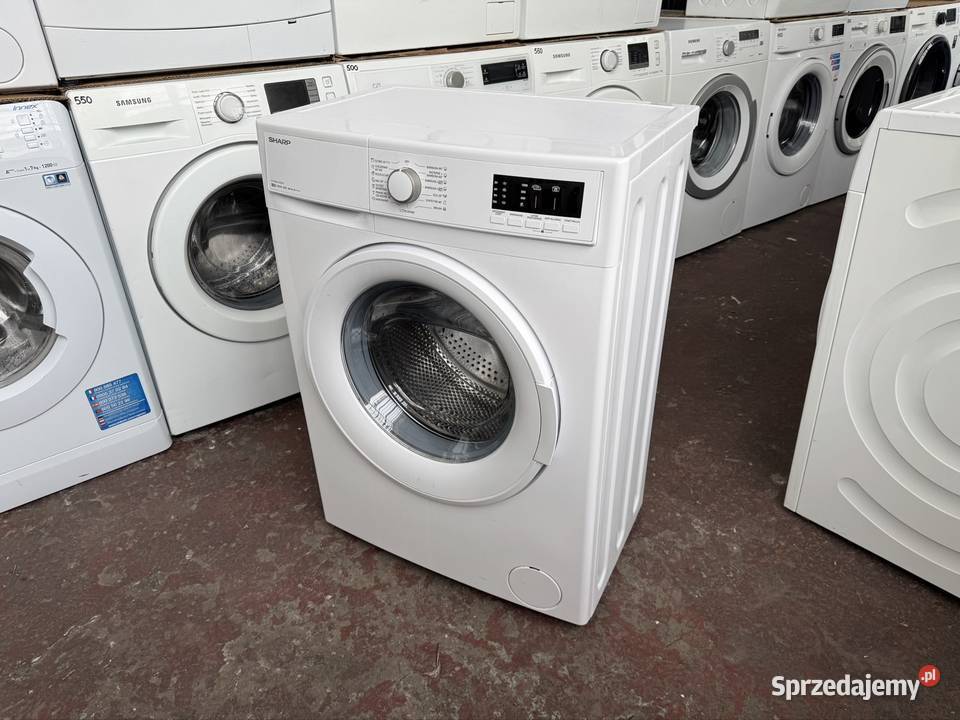 Wąska pralka SHARP 6 1000obr A Sprawna Gwarancja Warszawa