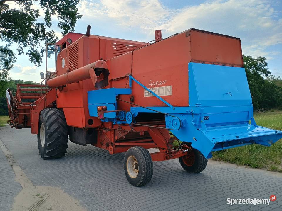Kombajn zbożowy bizon zo56 Super lubuskie Bytom Odrzański
