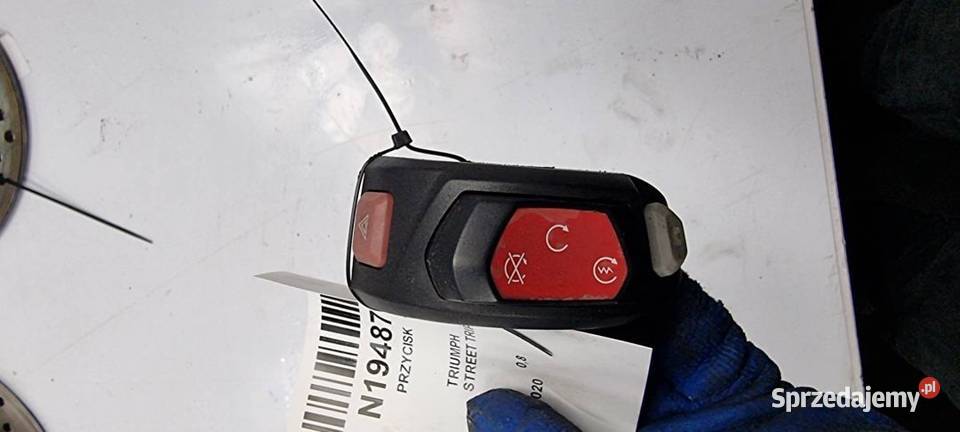 PRZYCISK TRIUMPH STREET TRIPLE 765 RS STARTER kujawsko-pomorskie Lipno