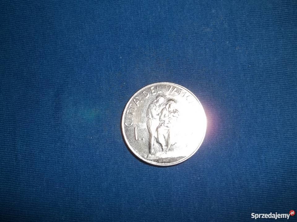 Watykan 100 lirów 1982r Jan Paweł IImonety Łódź