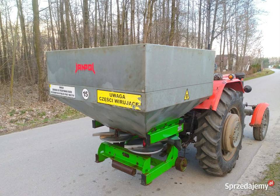 Rozsiewacz do nawozu 2talerzowy Hydraulicznie Dąbrowa Tarnowska