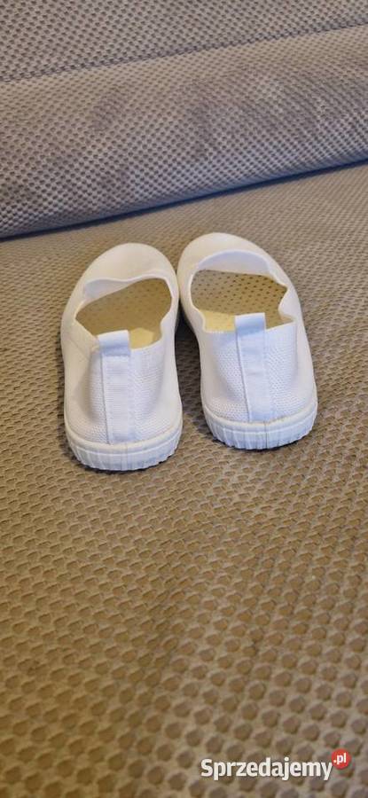 baleriny trampki białe materiałowe r 40 Kraków sprzedam