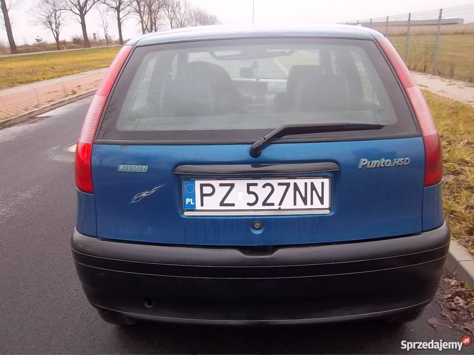 Fiat Punto ocynk wspomaganie ABS OC do 15102018r 75KM Pobiedziska