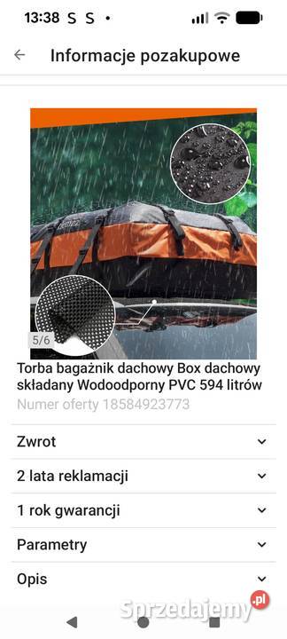 Wodoodporny box dachowy Fivklemnz Bagażniki wielkopolskie Poznań
