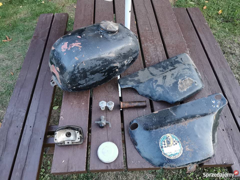 Zbiornik boczki WSK garbuska zamienię Steklno