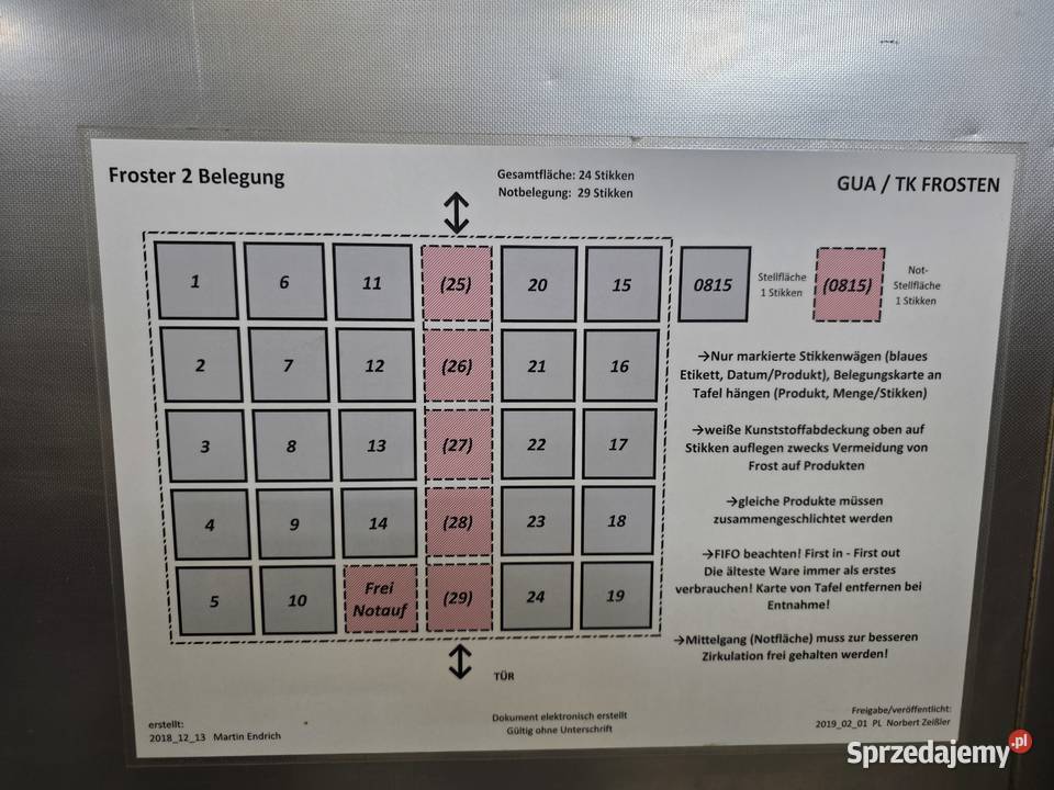 Mroźnia chłodniogarownia Condac Biznes i Przemysł Rzeszów