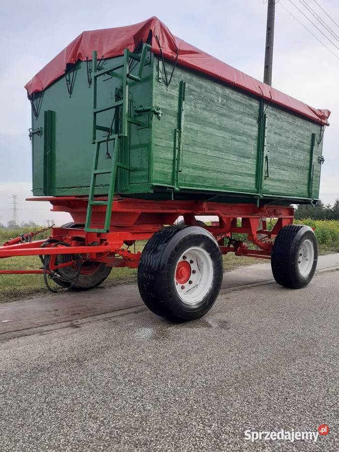 Przyczepa kogel dmc 12t wywrotka 95t autosan hl Przyczepy rolnicze Konin
