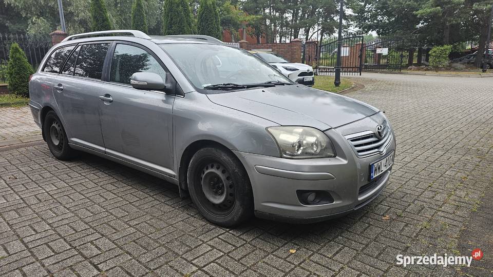 Toyota Avensis 2.0 d4d 2008 rok, skóra, navi