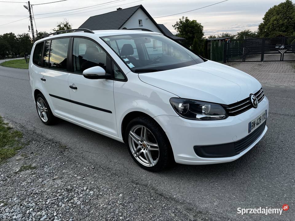 Volkswagen Touran 16tdi 105 2010r 7 miejsc relingi dachowe Jarosław sprzedam