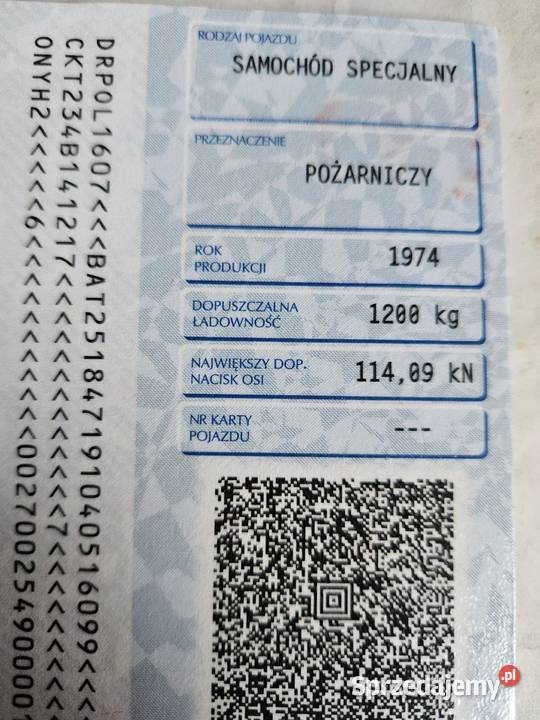 Chevrolet CK 20 Straż Pożarna Zarejestrowany Nysa