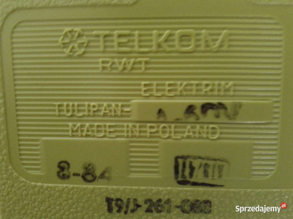 Stary telefon Tulipan Telefony przewodowe Szczecin sprzedam