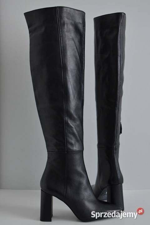 Pełne KOBIECEGO WDZIĘKU kozaki ZARA zakrywające