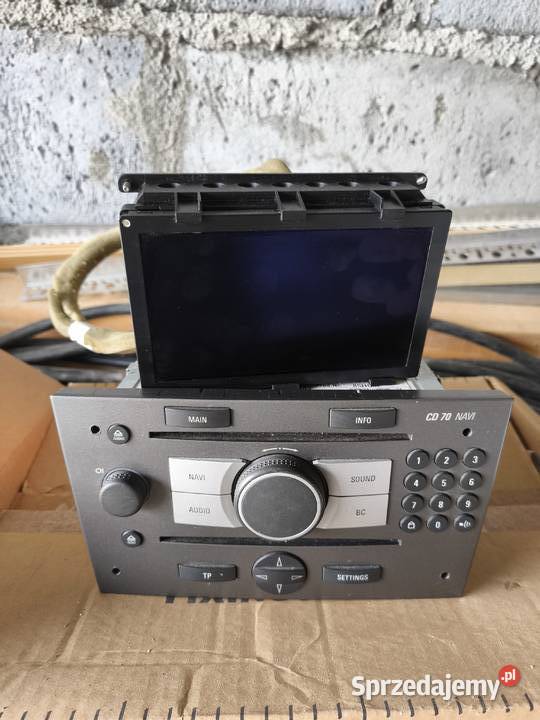 RADIO CD OPEL VECTRA C LIFT SIGNUM CD70 NAVI Sprzęt audio fabryczny wielkopolskie Dąbie