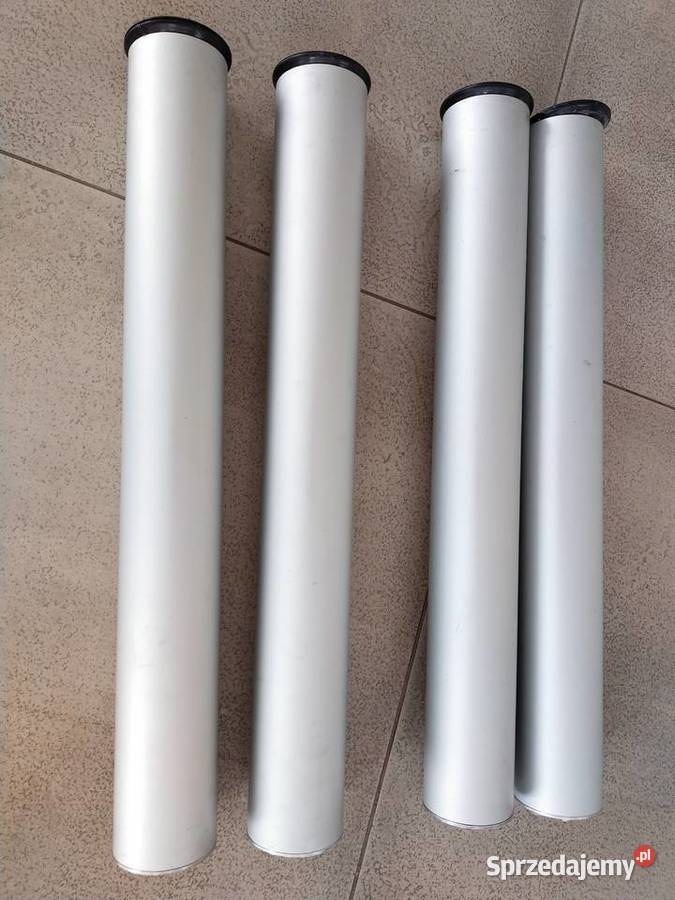 Nogi do stołu szklanego uV blatu drewno 48cm