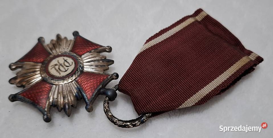 Medal Krzyż zasługi PRL 45mm Kolekcje sprzedam