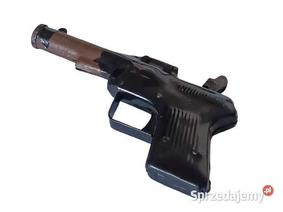 Metalowy Pistolet Korkowiec PRL Rzeszów sprzedam