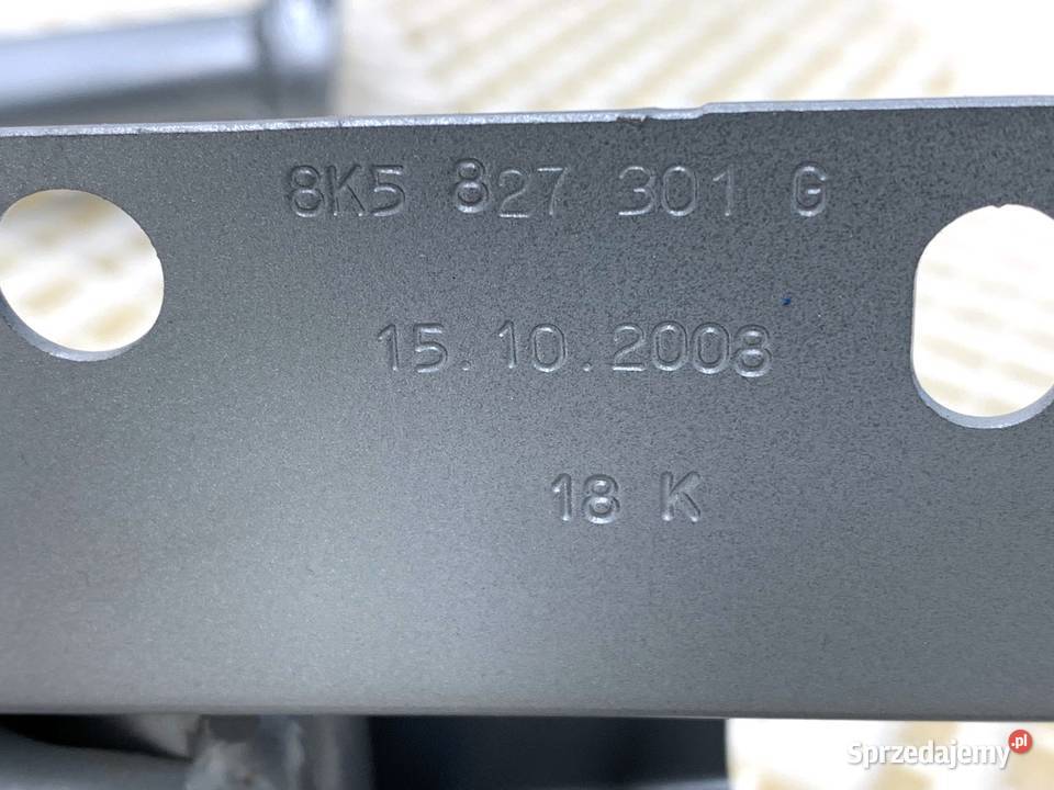 ZAWIASY KLAPY TYŁ KOMPLET AUDI A4 B8 Zawiasy, bolce i prowadnice