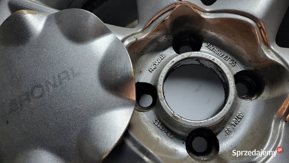 4x 15 4x100 ET 35 7Jx15H2 57mm Alufelgi WYSYŁKA Samochodowe Pobiedziska