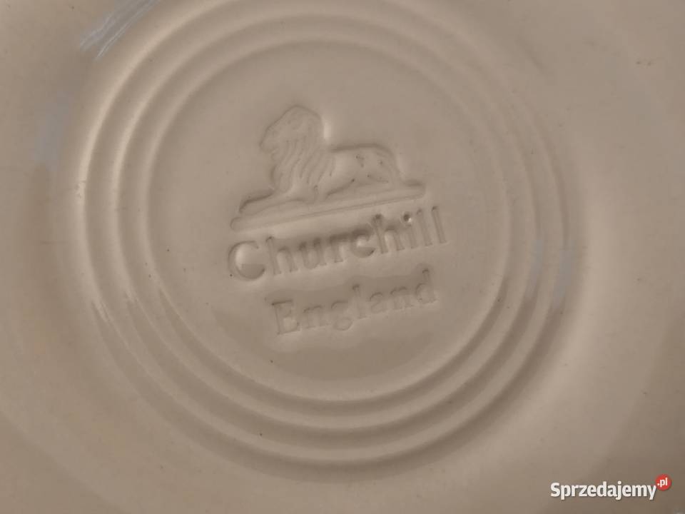 Talerz głęboki angielski Churchill Chełm