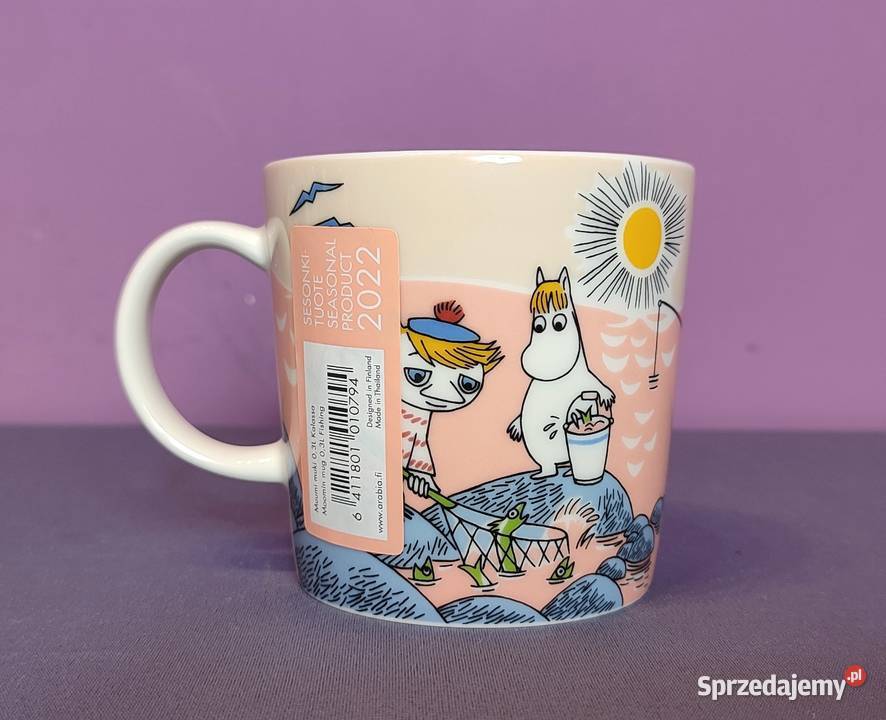 Muminki KUBEK Moomin Arabia Finland LATO 2021 Jasień sprzedam