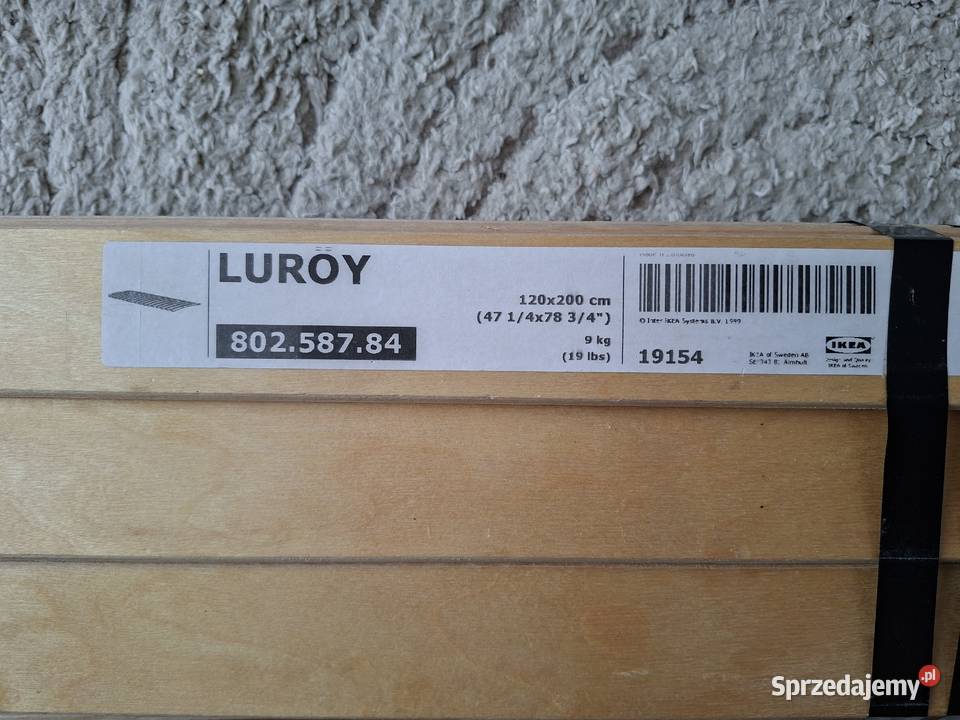 Dno łóżka 120x200 IKEA LURY LUROY szczebelki pod Warszawa