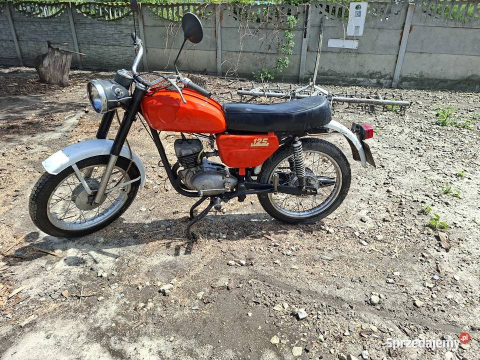 Wsk 125 oryginalny super lakier Polany-Kolonia