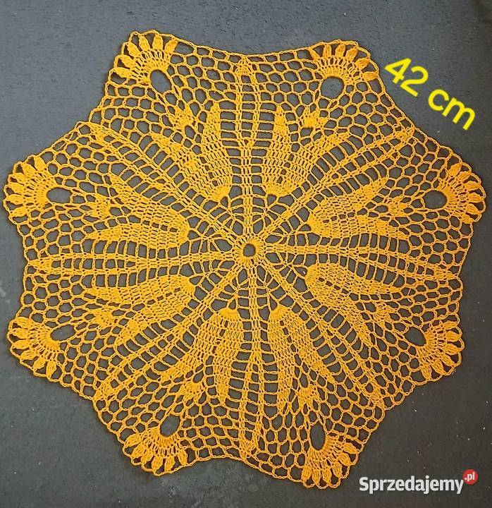 Szydelkowa serwetka 42 Hrubieszów