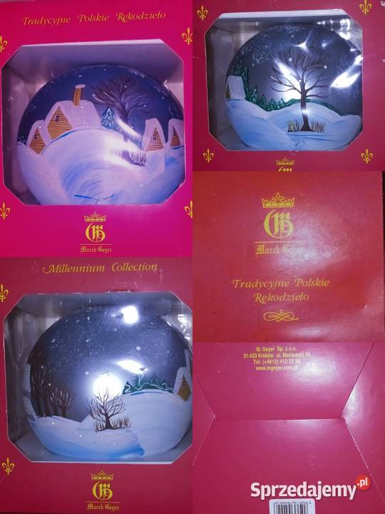 Stara bombka na stojaku Jelenia Góra