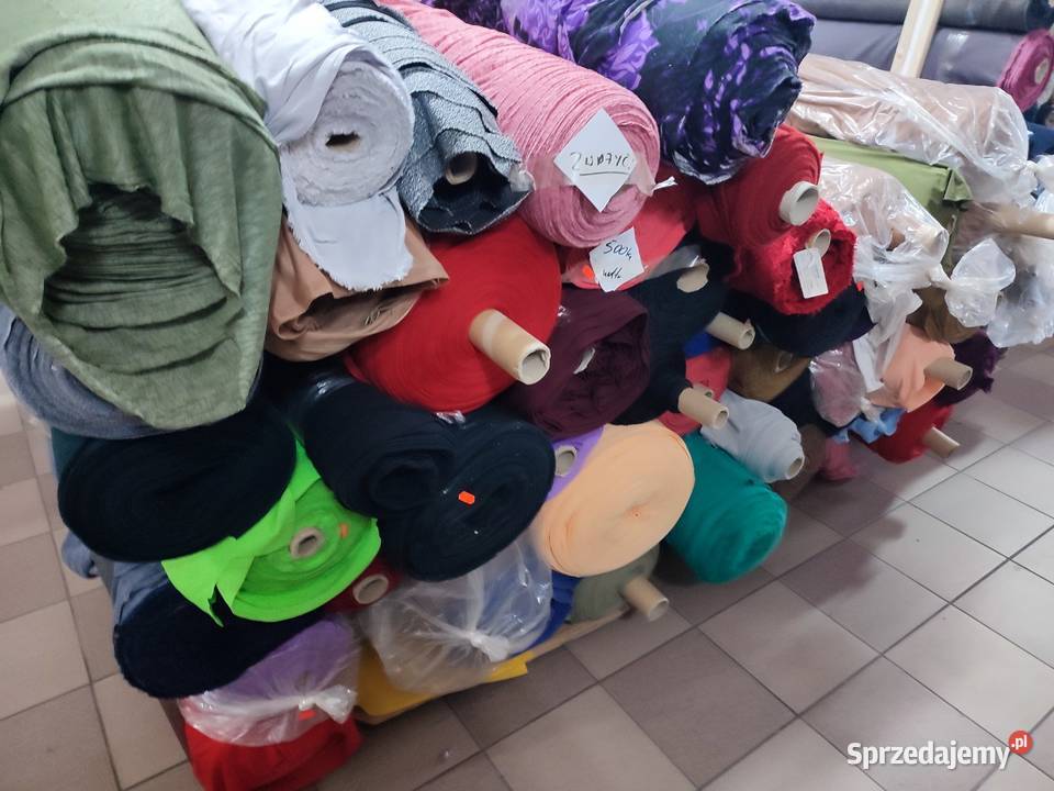 Dzianiny stok 1000 śląskie Dąbrowa Górnicza