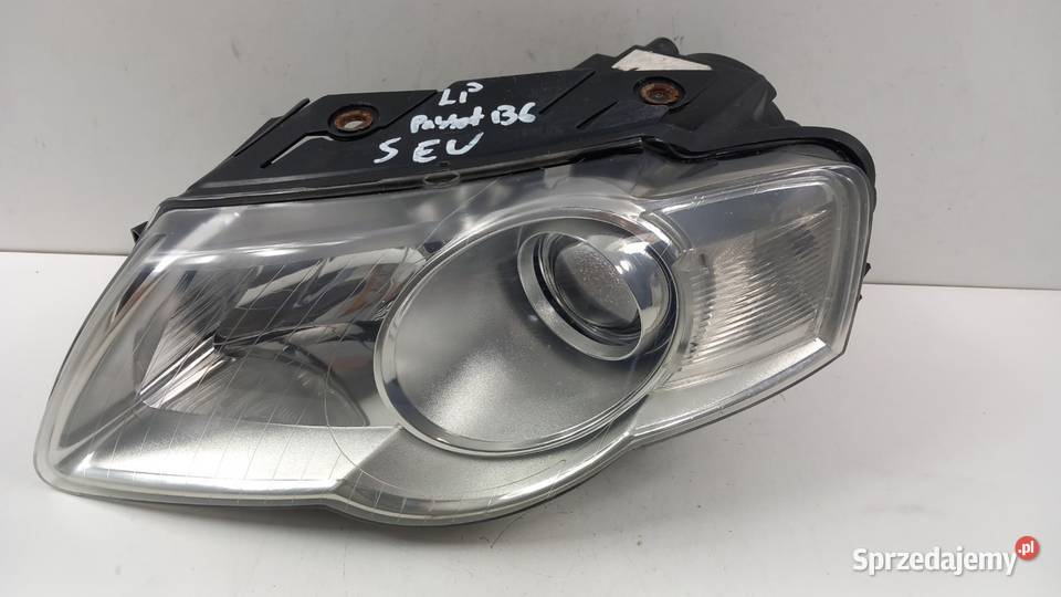 VW PASSAT B6 LAMPA PRZÓD LEWA EU SOCZEWKA Zbierkowo