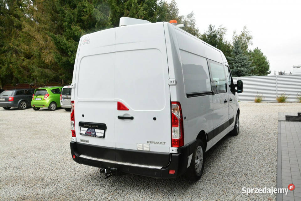 Renault Master średniak 7 osobowy brygadówka komputer pokładowy