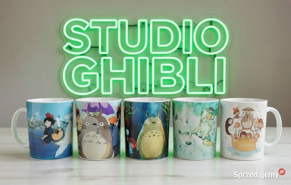 Zestaw prezentowy Studio Ghibli 5 kubkow Totoro Warszawa