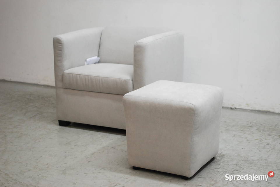 ONH WYGODNY FOTEL pufa OKAZJA salon Poznań