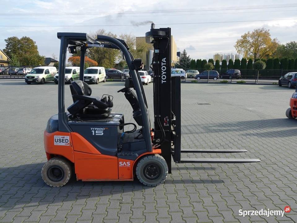 Wózek widłowy unoszący Toyota 8FBMT15 Traigo 15 Toyota Łosice
