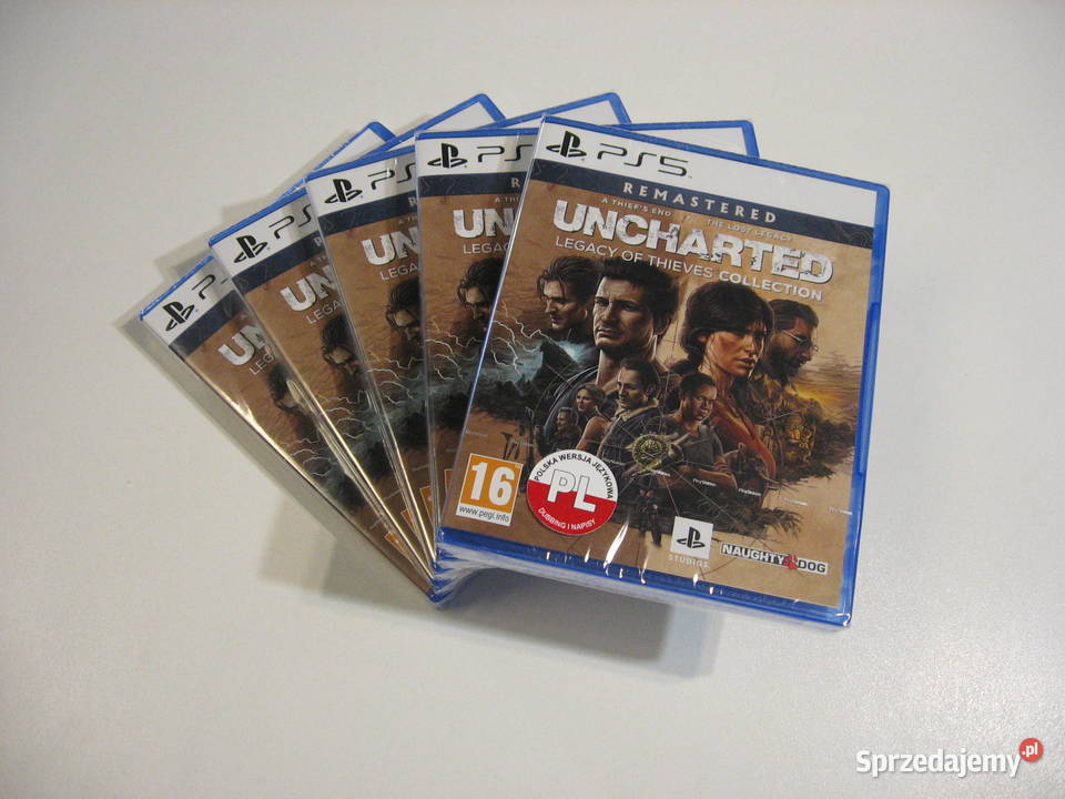 Uncharted Kolekcja Dziedzictwo Złodziei GRA 5 Opole sprzedam