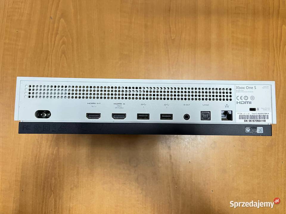 Konsola Xbox One S 500 GB biały Kontroler warmińsko-mazurskie Elbląg