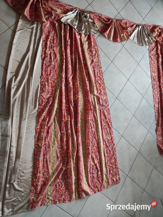 luksusowe eleganckie zasłony story lambrekin Kielce