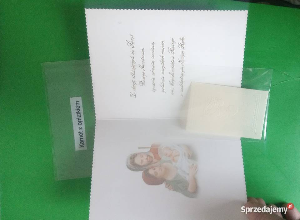 Pocztówki z lat PRL z kolędą mazowieckie Warszawa sprzedam