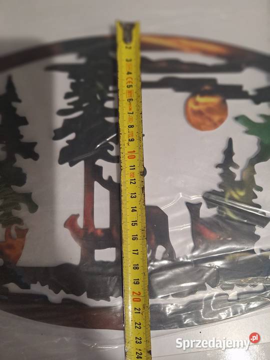 Dekoracja świąteczna metalowa jesienna Nowa Kalisz