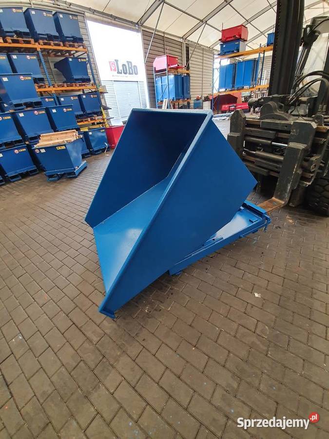 Pojemnik metalowy 22m3 do widlaka Gliwice