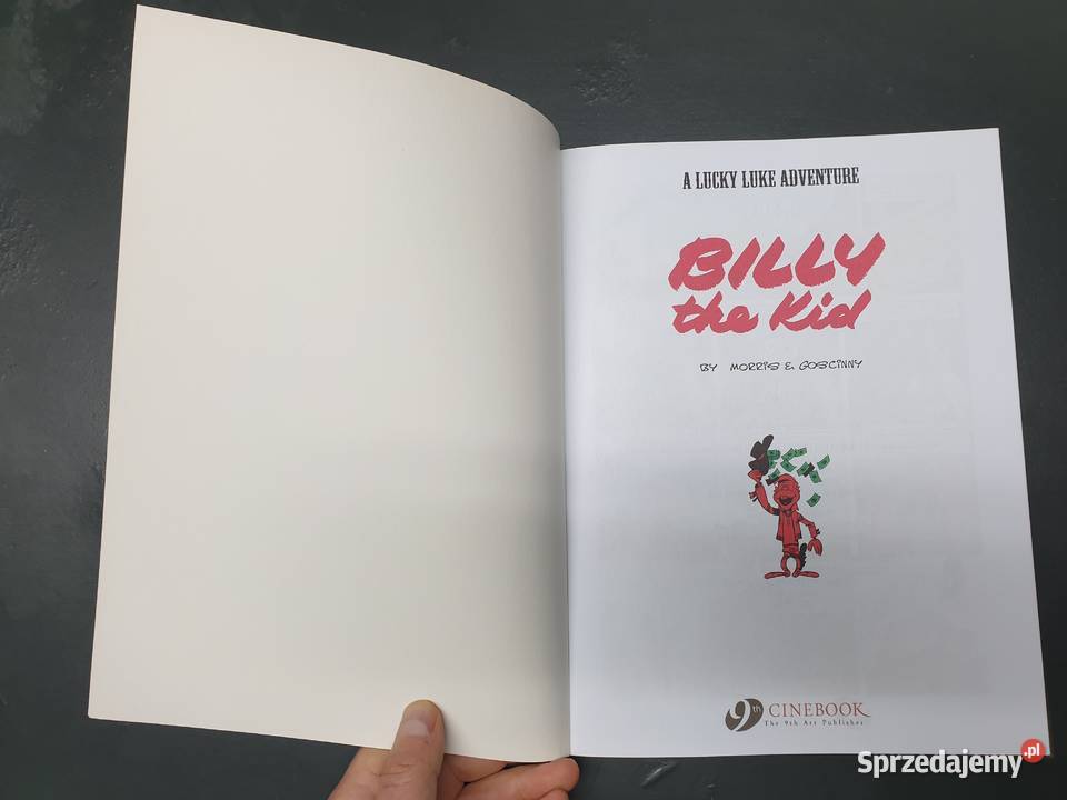 Lucky Luke Billt The Kid komiks wydanie Gdynia