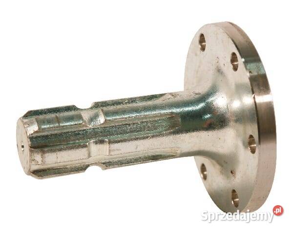 Wał z kołnierzem 1 34 Z6 L125 mm 1609108 Do maszyn uprawowych Kamionna